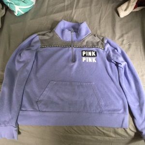 PINK Victoria Secret quarter zip pullover